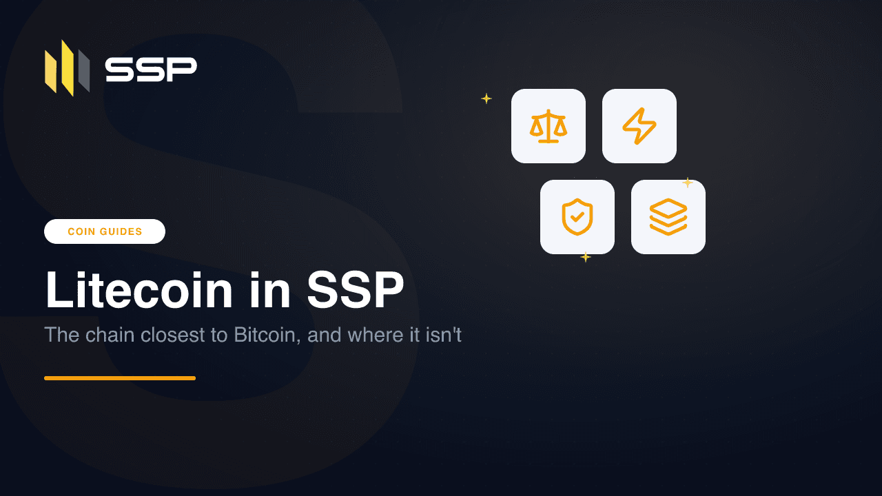 SSP Academy cover: the Litecoin coin guide for SSP Wallet